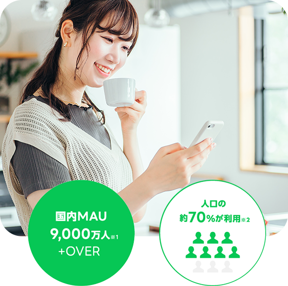 日本で一番ユーザー数の多いSNSアプリ